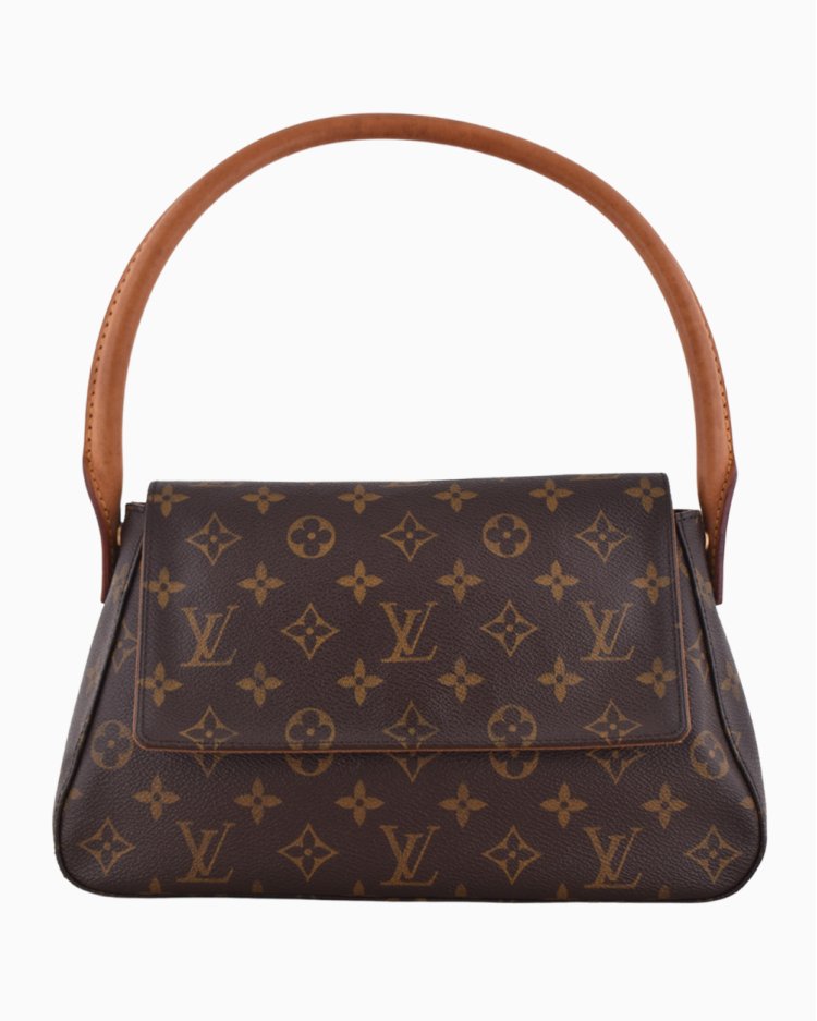 Bolsa Louis Vuitton Original Monogram Canvas Mini Looping Feminina